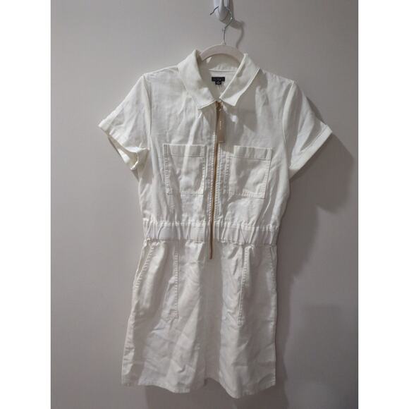 J Crew Zip Fron Chino Dress NWT - Picture 2 of 5